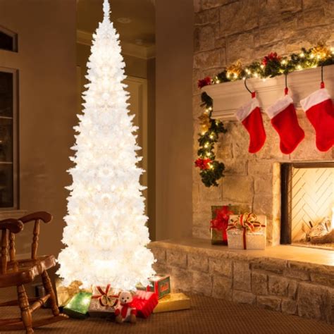 slim pencil trees|slim christmas tree prelit clearance.